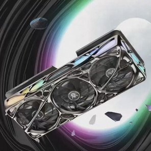 Видеокарта Yeston rx9070xt gravastar mercury nova oc