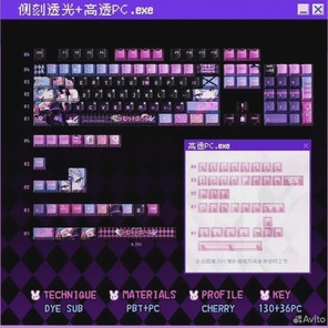 Кейкапы Titan Nation x Rabbit Hole