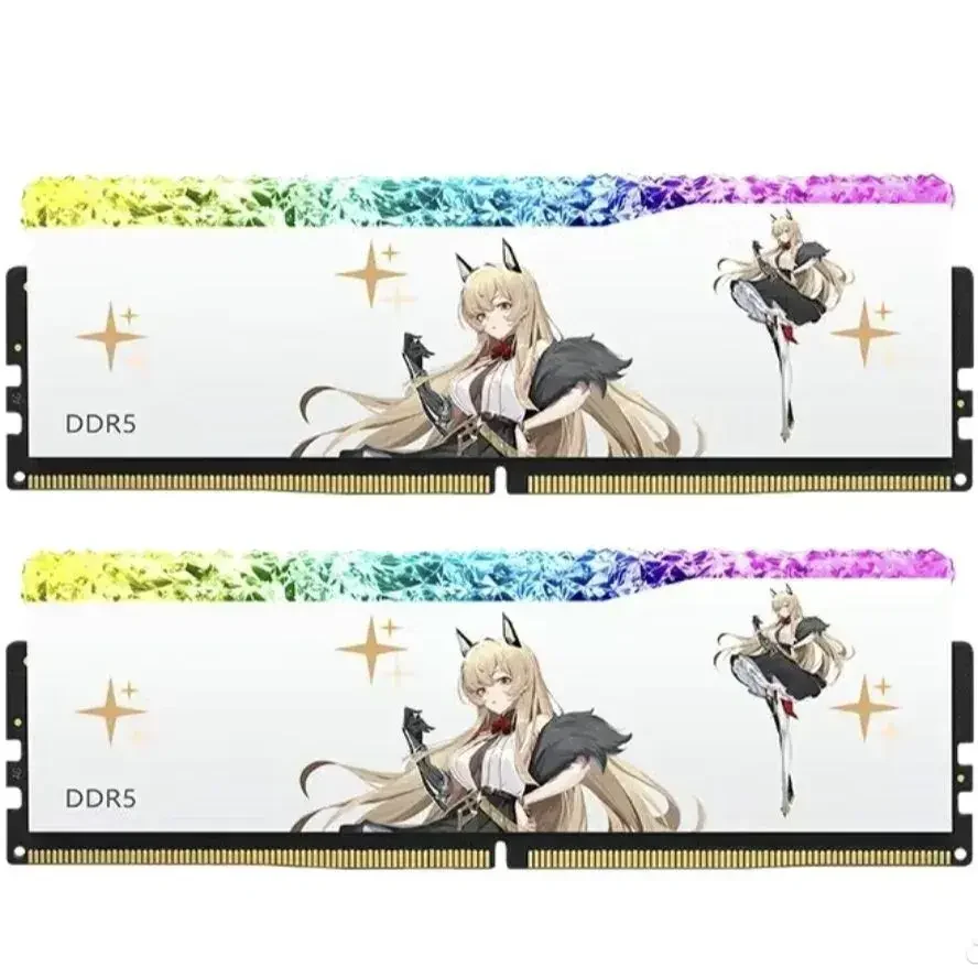 Оперативная память Juhor ddr5 16х2 в аниме стиле