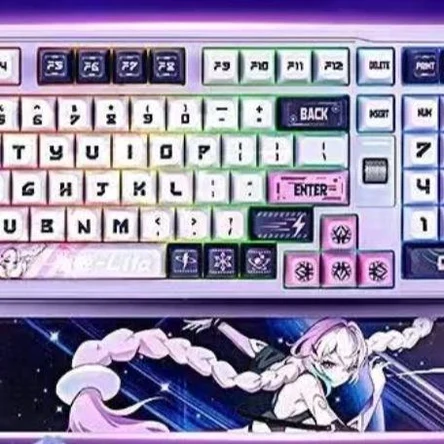 Игровая клавиатура Colorful 98PRO аниме