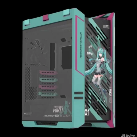 Корпус ROG Strix Helios II Hatsune Miku Edition